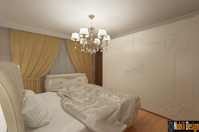 Design interior dormitor clasic Bucuresti - Amenajari interioare case clasice