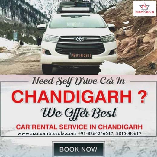 Self Drive Car in Chandigarh
