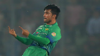 Amir bowled with lion heart