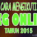 Tatacara mengikuti uji kompentisi guru / UKG online tahun 2015