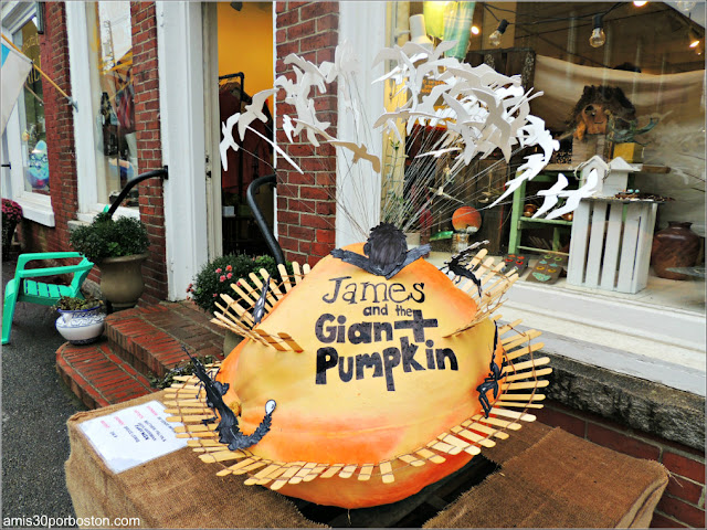 Calabazas Decoradas para Halloween: James y la Calabaza Gigante