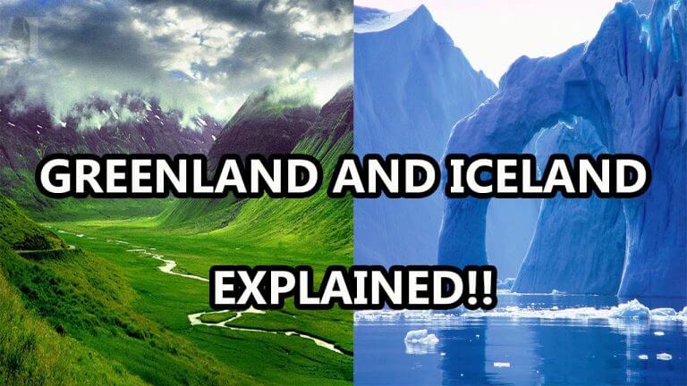 The Names Of Iceland And Greenland Are Finally Explained