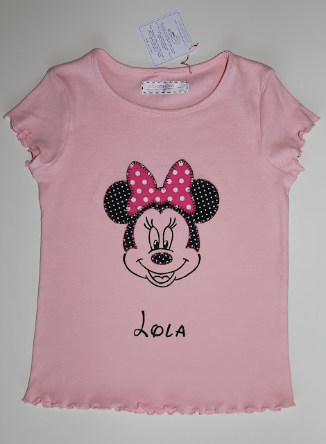 camiseta minnie