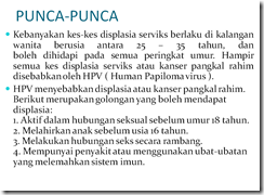 KOLEKSI TUGASAN: SITOLOGI TRAK PEMBIAKAN WANITA (DIPLASIA)