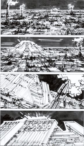 Bladerunner storyboard