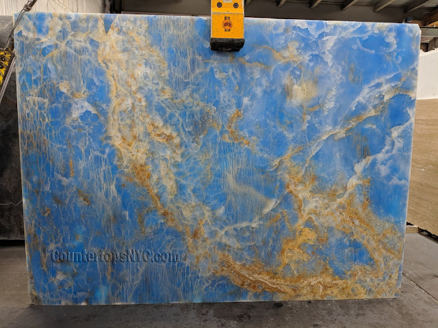 Blue Onyx Slab