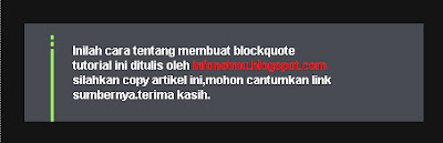 Cara Membuat Blockquote Dengan CSS