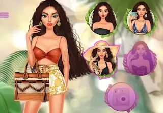 Jogue Glamour BeachLife, jogo de vestir e maquiar grátis