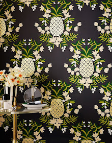 tendencia-decoracao-ananas-papel-parede