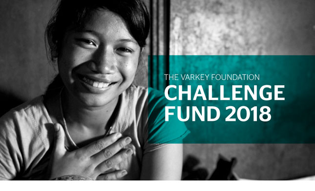 VARKEY FOUNDATION CHALLENGE GRANTS FOR EARLY STAGE INITIATIVES 2018