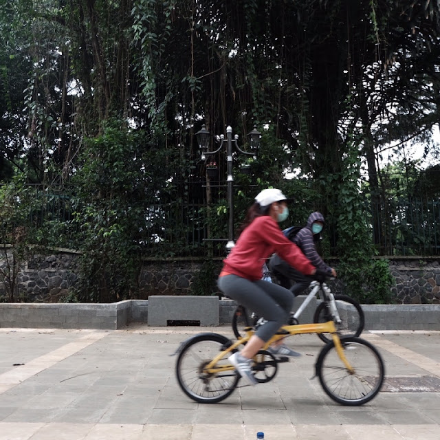 pedestrian bogor, lawang salapan, kebun raya, jalur sepeda bogor