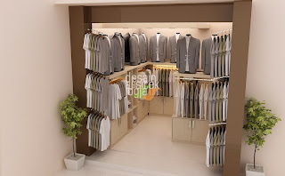 Desain Interior Minimalis Butik Mungil karya Desain Arsitek Jogja
