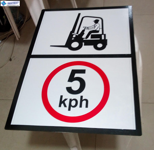 5kph Speed Limit Forklift Signage Philippines