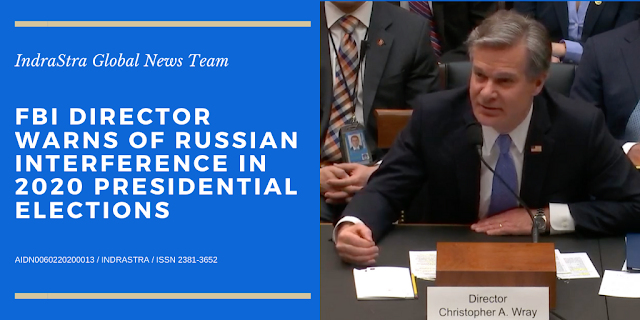 Cover Image Attribute: FBI Director Christopher Wray testifies before the House Judiciary Committee on Feb. 5, 2020. / Source: House Judiciary Committee video