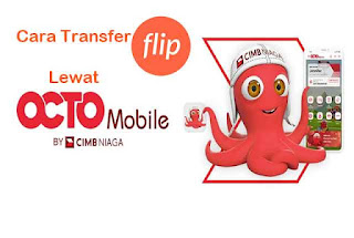 Cara Transfer Flip Lewat OCTO Mobile dan ATM Bank CIMB Niaga, Cara Membuat kode Virtual Account Flip CIMB Niaga