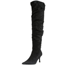 Women Over-The-Knee Boot Black