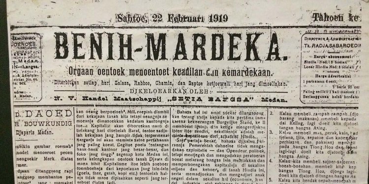 Arsip Koran Jadul Benih Mardeka, Koran Pertama Gagas Kemerdekaan Pada 1916