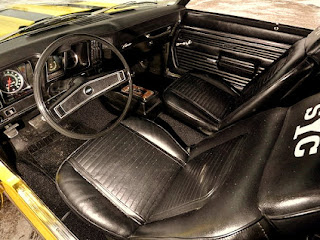 1969 Chevrolet Yenko Camaro Cabin Interior Picture
