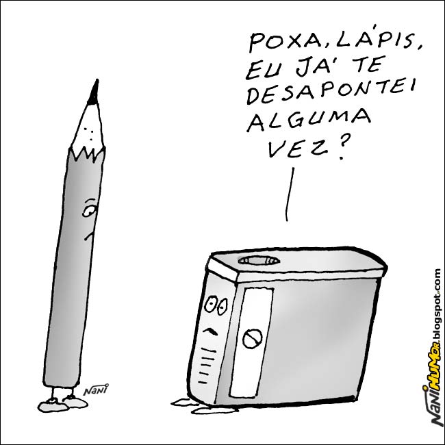 O Humor das Coisas (apontador, telefone e ferro de passar)