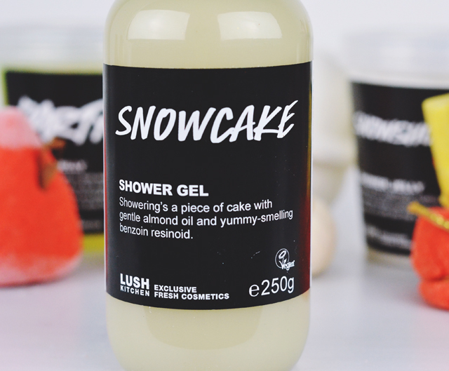 Lush Snowcake Shower Gel