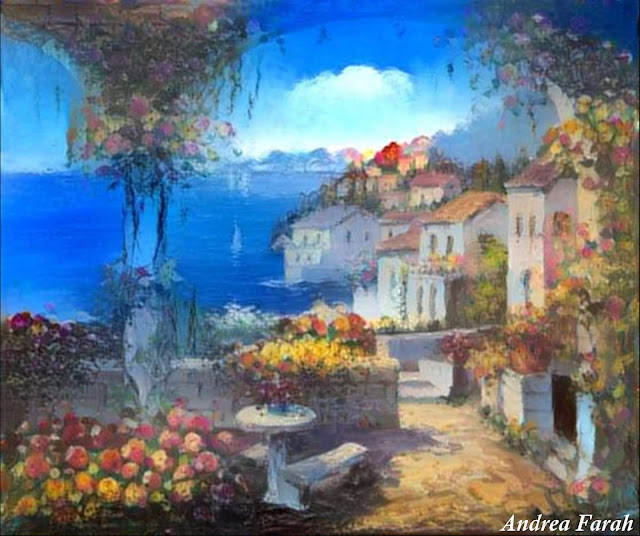 Andrea Farah painting