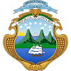 Logo Gambar Lambang Simbol Negara Kosta Rika PNG JPG ukuran 100 px