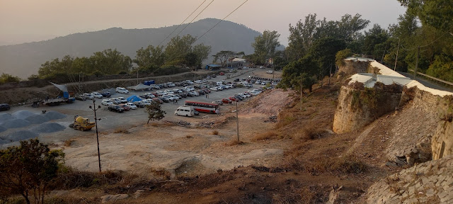 Parking Lot at Nandi Hills