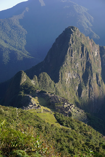 Le Machu Picchu depuis la montagne