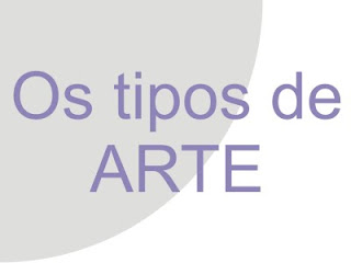 Os tipos de arte