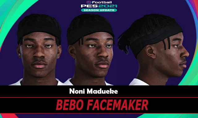 Noni Madueke Face For eFootball PES 2021