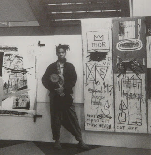 Jean Michel Basquiat and his Graffiti