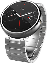 Moto 360 Stainless Steel Silver