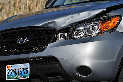 damage to car