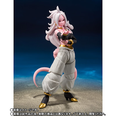 Imágenes y detalles de S.H.Figuarts Android 21 de "Dragon Ball Fighterz" - Tamashii Nations