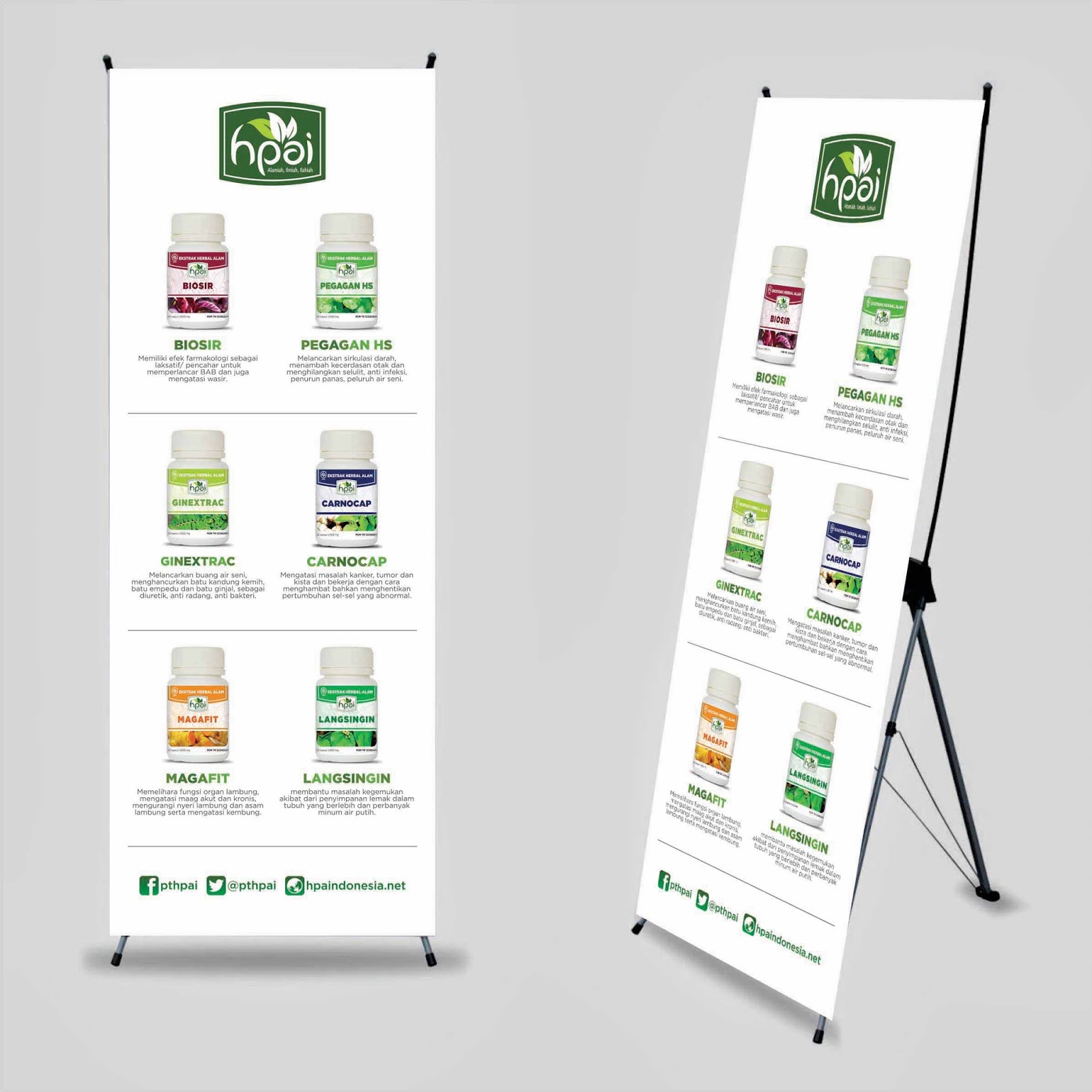 X Banner Produk List 02 2016  HNI HPAI Support System