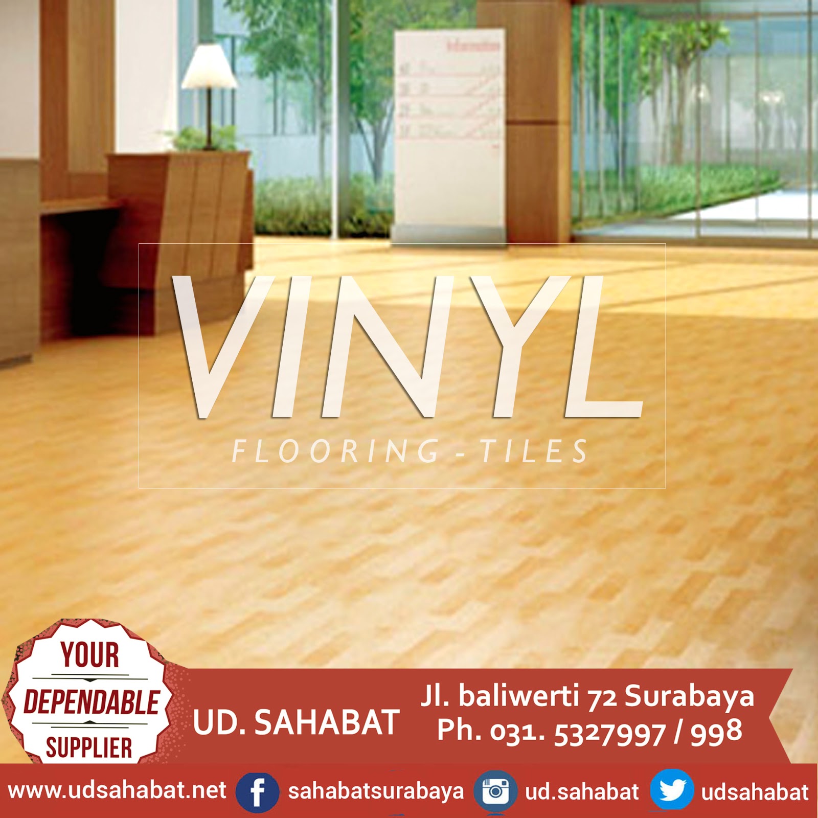 toko jual lantai vinyl surabaya vinil