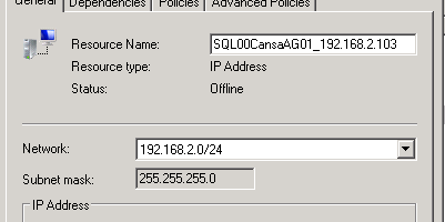  The operation timed out. Verify that the local Windows Server Failover Clustering (WSFC) node is online. Msg 41131, Level 16, State 0, Line 3