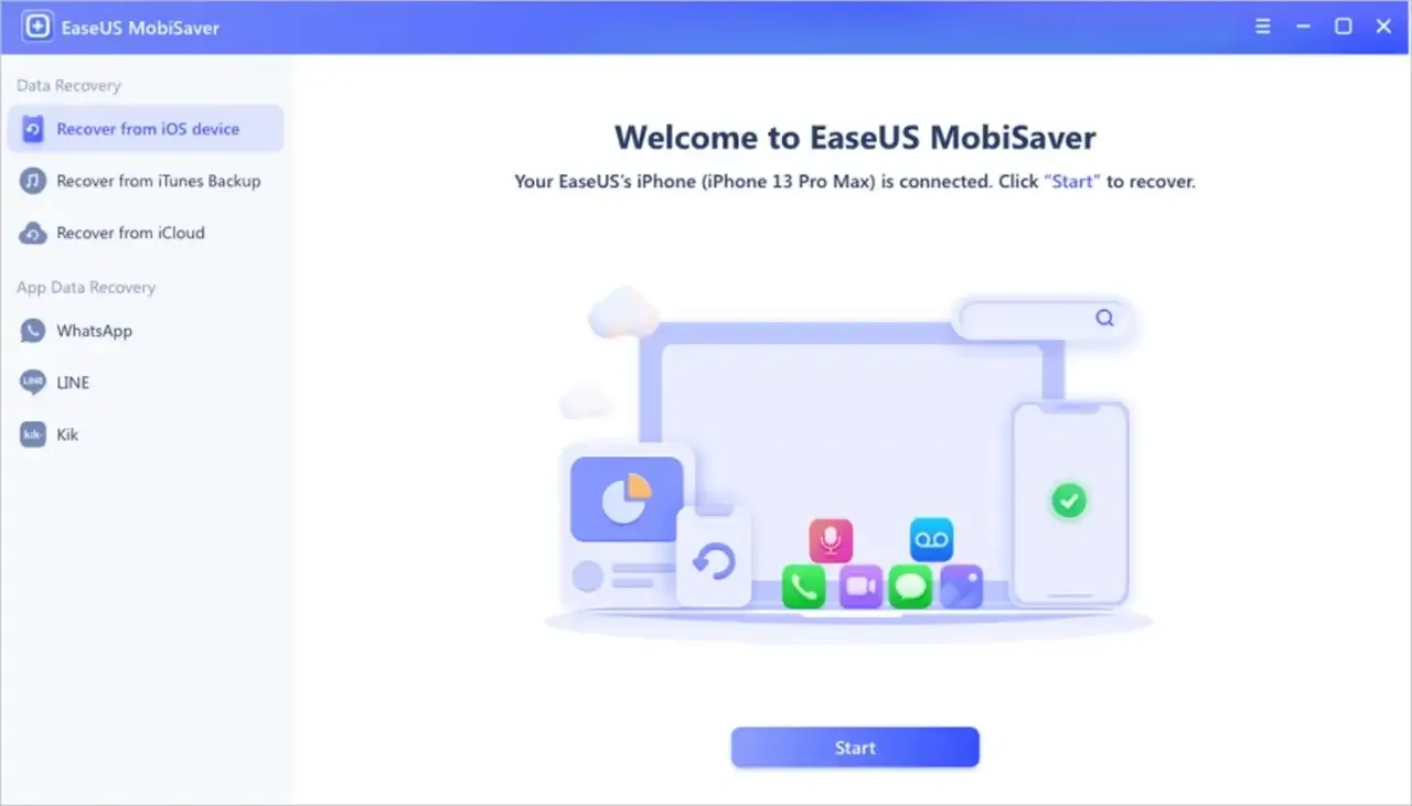 قم بتحميل وتثبيت EaseUS MobiSaver على جهاز الكمبيوتر الخاص بك