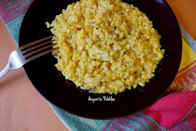 A delicious easy recipe for Crock Pot Pumpkin Risotto from www.anyonita-nibbles.com