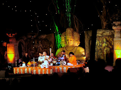 1024x768 image of Pt Chaurasia performing. All right reserved