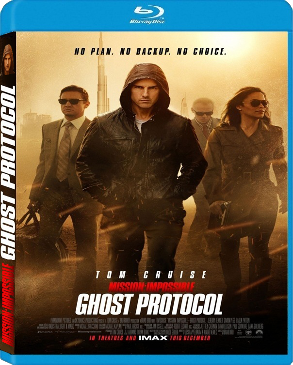 Latest Bluray & HD Covers: Mission Impossible: Ghost Protocol Movie