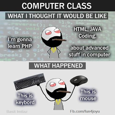 Computer IT Class.