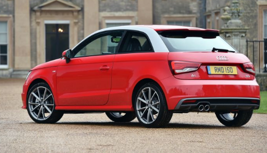 arrow grey audi a1