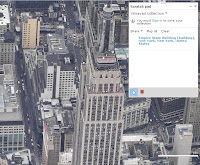 Virtual earth, Nowy Jork, Empire State Building