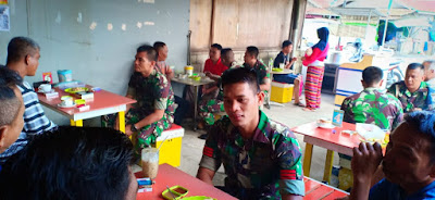 Ngopi Bareng, Bentuk Kekompakan TNI-Polri di Kapuas Hulu