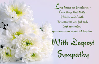 Condolence messages