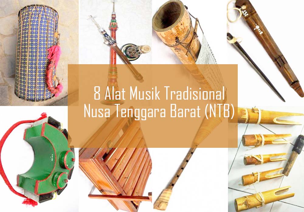  Gambar  Alat  Musik  Nusa Tenggara Barat Berbagai Alat 
