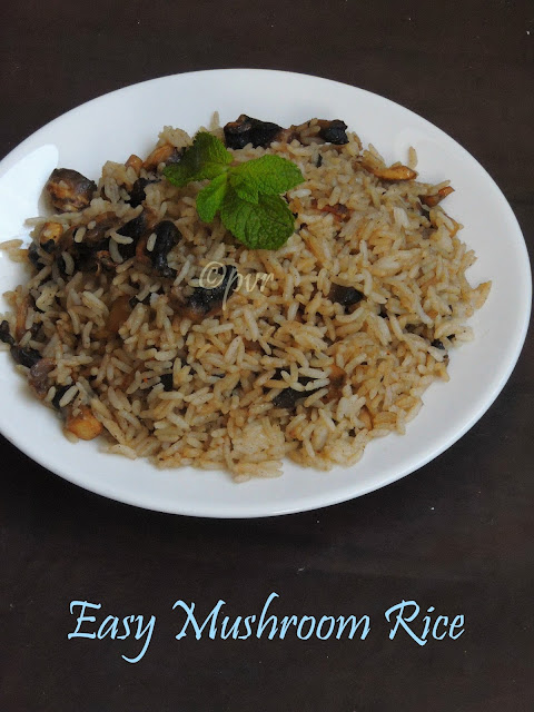 Easy Mushroom Rice