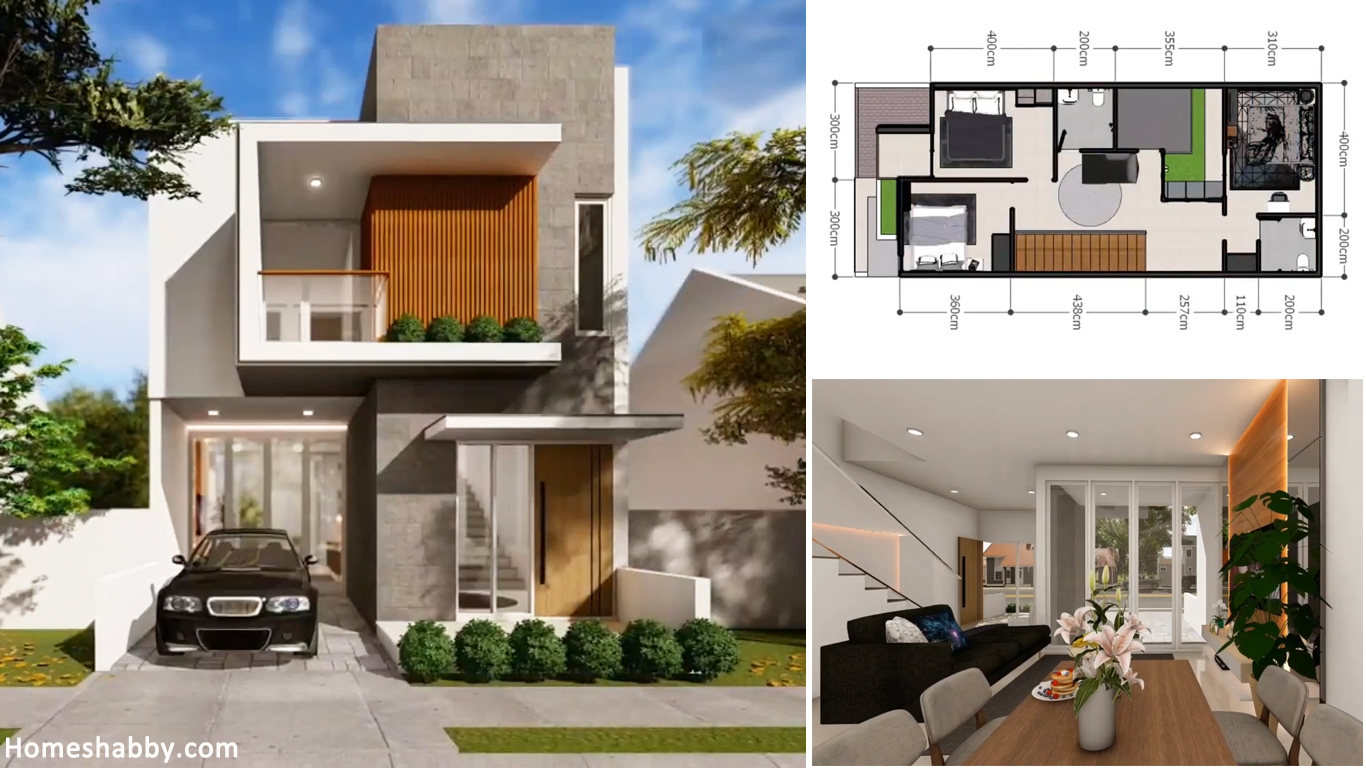 Desain Dan Denah Rumah Minimalis Ukuran 6 X 15 M