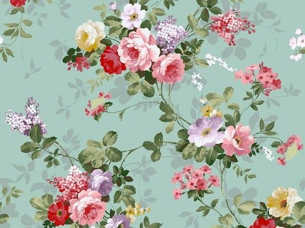 Vintage Floral Flowers Pattern